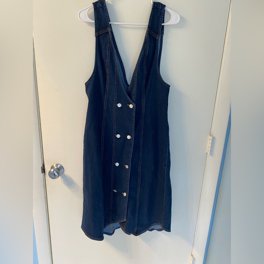 NWT Anthropologie Pilcro Vest Mini Dress Size 12 - Picture 2 of 11